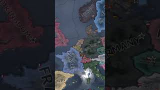 France VS Germany 2024 IN HOI4 hoi4 hoi4timelapse shorts [upl. by Bradan]