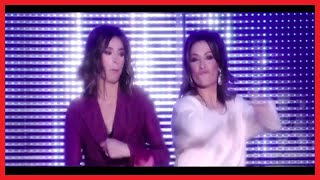 Sandra Barneda y Nagore Robles se besan en directo tras bailar Grease en GH VIP 6 [upl. by Smeaj]