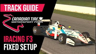 Track Guide  Canadian Tire Motorsports Park Mosport  iRacing F3 Fixed Setup [upl. by Lleunamme]