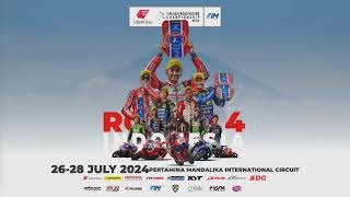 LIVE Idemitsu FIM Asia Road Racing Championship Round 4 Indonesia  Day 2 22 [upl. by Buskus]