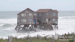 Rodanthe home falls into the ocean [upl. by Noek35]