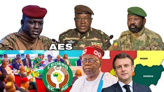 AES Niger🇳🇪 Mali🇲🇱 Burkina🇧🇫 Sunyi Nasara Akan ECOWAS👂👈 0322024 [upl. by Atews454]