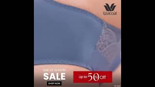 Wacoal  End of Season Sale 2023  Up to 50 Off fashion wacoal bra [upl. by Yelsel]