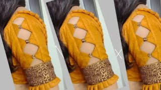 Beautiful sleeve design Simple and easy method of stitchingबर्फी वाला बाजू डिजाइनsleeve Designs [upl. by Alinna281]