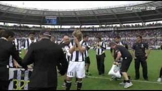 Lultimo saluto di Pavel Nedved ai tifosi bianconeri allo stadio [upl. by Xerxes]