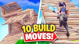 10 Build Moves You NEED To Learn Beginner To Pro  Fortnite Tips amp Tricks [upl. by Lemuelah348]