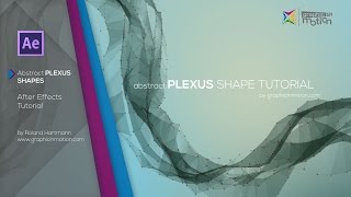 Abstract 3D Plexus Shape  After Effects Tutorial [upl. by Ahsinyar862]