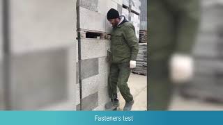 Polystyrene concrete Strength tests [upl. by Jannery917]