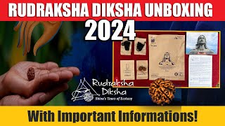 🔴2024 Rudraksha Diksha Unboxing  Important Information amp Guidelines  Free Isha Rudraksh Sadhguru [upl. by Demetrius]