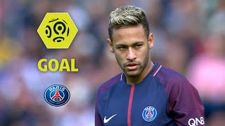 Goal NEYMAR JR 5  Paris SaintGermain  Girondins de Bordeaux 62  201718 [upl. by Rehtae144]