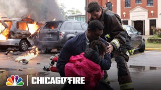 A Car Bomb Explodes at a Church  NBCs Chicago Fire [upl. by Moody]