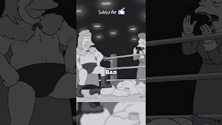 Homer dad was famous Wrestlersimpsons simpsoncartoon simpsonsfamily thesimpsons animation [upl. by Henke]