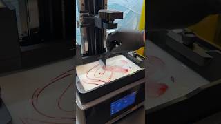 Printing small kabuki mask on 14 resolution Photon Mono M7 Pro by ANYCUBIC3D [upl. by Ku]