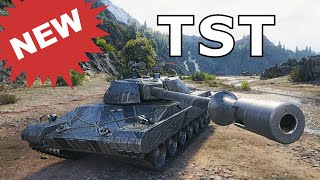 World of Tanks TST  NEW TANK [upl. by Foss]