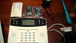 Wireless GSM alarm full review programming and test [upl. by Aicekan370]