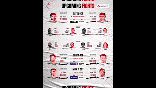 🥊 This Weeks Fights 🥊  Boxing This Weekend  📅 1214th Oct [upl. by Elleunamme]