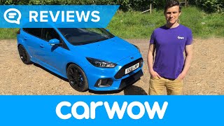 Ford Focus RS Hot Hatch 2017 review  Mat Watson Reviews [upl. by Annhej]