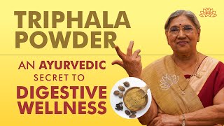 Ayurvedic Gem Triphala Powder for Optimal Digestive Wellness  Ancient Wisdom  Dr Hansaji [upl. by Mindy]