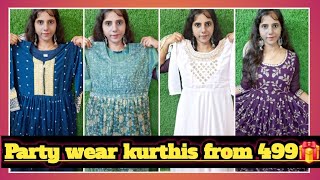 Give away gift from Diya fashions partywear kurthis and kurtha sets order no 8688226658 [upl. by Wera610]