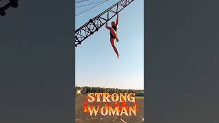 strong woman viral powerpulse fitness [upl. by Edialeda]