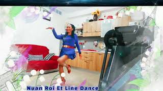 Santiano  Line Dancechoreography Pascale DufourCAN Beginner [upl. by Shepherd842]