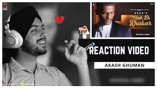 Reaction on Viah Di Khabar Official Video Kaka  Sana Aziz [upl. by Alyehs]