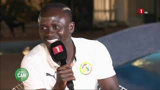 CAN2023  PLATEAU SPECIAL AVEC SADIO MANE GANA GUEYE ET PAPE GUEYE [upl. by Aihsemat]