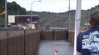 mit dem Schiff von StAldegund Mosel Schleuse nach Mesenich [upl. by Garin955]