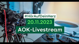 Livestream zum Thema Herzgesundheit HörAufDeinHerz [upl. by Hgielyak]