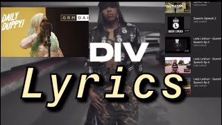 Lady leshurrIvorian Doll Diss track DIV Lyrics [upl. by Nerissa]