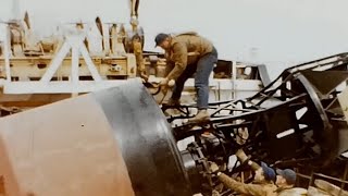 Coast Guard Cutter USCGC Tupelo WAGL 303 Working a Bouy On The Great Lakes In 1962 [upl. by Conall529]