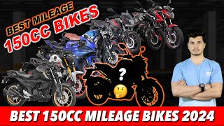 Best 150CC MILEAGE BIKES in 2024  SR Motoworld [upl. by Airaet]