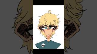 Drawing a boy with blond hair art shorts [upl. by Nevah]