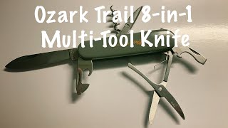 Ozark Trail 8in1 MultiTool Knife thelefthandedshooter99 [upl. by Georas]