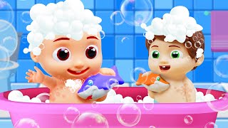 Bath Song  CoComelon Nursery Rhymes amp Kids Songs  Cartoons For Children  Toys For Kids [upl. by Qulllon]