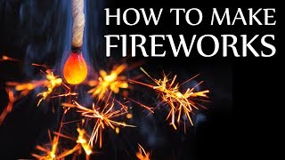 How To Make Senko Hanabi Sparklers very rare Japanese fireworks [upl. by Locin506]