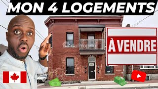 Je Vous Montre Mon 4 APPARTEMENTS à CASHFLOW Que Je VENDS au CANADA 4 PLEX [upl. by Rogerg744]