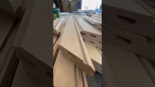 A whole bunch of custom cabinet doors woodworking cabinetmaker customdoors [upl. by Eirek]