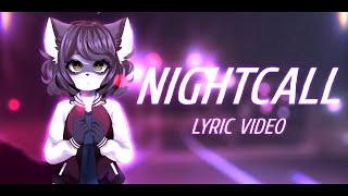 nightcall  lyric video COVER [upl. by Melisa]