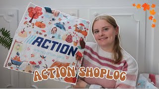 ACTION HERFST SHOPLOG 🍂🛍️ [upl. by Adnohsad]