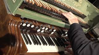 Claudio Brizi plays Andante from Italian Concerto BWV 971 by J S Bach on his Harmonicembalo [upl. by Nasar]