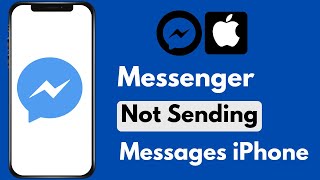 Solved✅ Messenger Message Not Sent Problem iPhone  Messenger Sending Problem iPhone [upl. by Elehcim945]