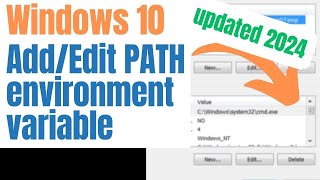 02 Adding Python and Conda in System Path  in windows [upl. by Yerffoeg]