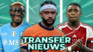 MEEST BIZARRE ZOMERTRANSFER  TRANSFERNIEUWS met OSIMHEN BERGWIJN amp DEPAY [upl. by Vanya]