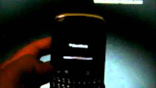 BlackBerry Curve 3G Hard Reset [upl. by Ansley]