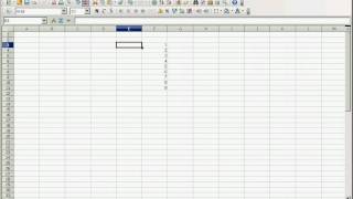 Cómo hacer un menú desplegables en Open Office Calc [upl. by Carissa726]