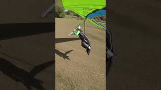 Weak Link Snaps on Takeoff hanggliding aviation takeoff [upl. by Eceirtal]