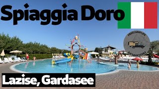 Camping Spiaggia DOro Lazise Gardasee ðŸ‡®ðŸ‡¹ [upl. by Aranaj]