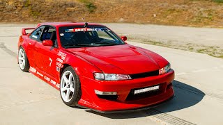 Fielding Shredders Streetdriven Nissan 240sx From Hyperdrive [upl. by Ainevul815]