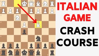 Italian Game for Black 20Minute Chess Opening Crash Course [upl. by Auqinu]